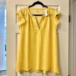 Yellow Sheer Blouse 🌼